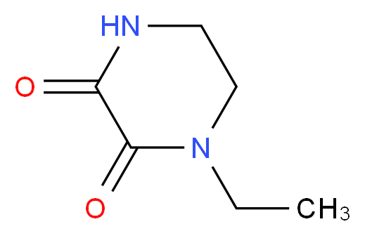 1-Ethylpiperazine-2,3-dione_Molecular_structure_CAS_59702-31-7)
