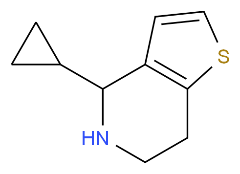 4-cyclopropyl-4,5,6,7-tetrahydrothieno[3,2-c]pyridine_Molecular_structure_CAS_)