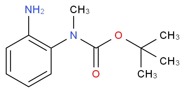 (2-AMINO-PHENYL)-METHYL-CARBAMIC ACID TERT-BUTYL ESTER_Molecular_structure_CAS_885270-83-7)