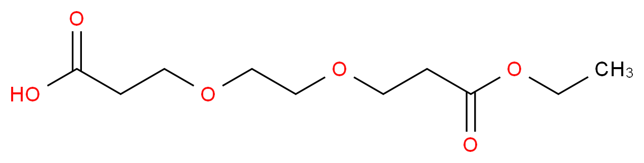 3-[2-(2-Ethoxycarbonyl-ethoxy)-ethoxy]-propionic acid_Molecular_structure_CAS_886362-90-9)