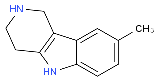 8-methyl-2,3,4,5-tetrahydro-1H-pyrido[4,3-b]indole_Molecular_structure_CAS_64172-41-4)
