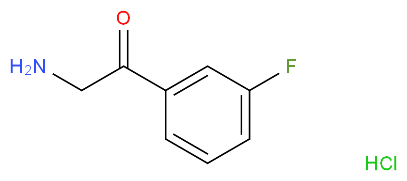 3-Fluorophenacylamine hydrochloride 95%_Molecular_structure_CAS_93102-97-7)