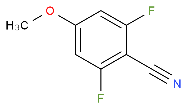 2,6-Difluoro-4-methoxybenzonitrile_Molecular_structure_CAS_123843-66-3)