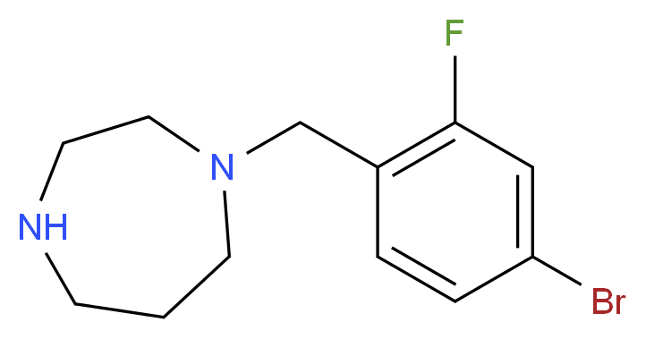 1-(4-Bromo-2-fluorobenzyl)-1,4-diazepane_Molecular_structure_CAS_646455-62-1)