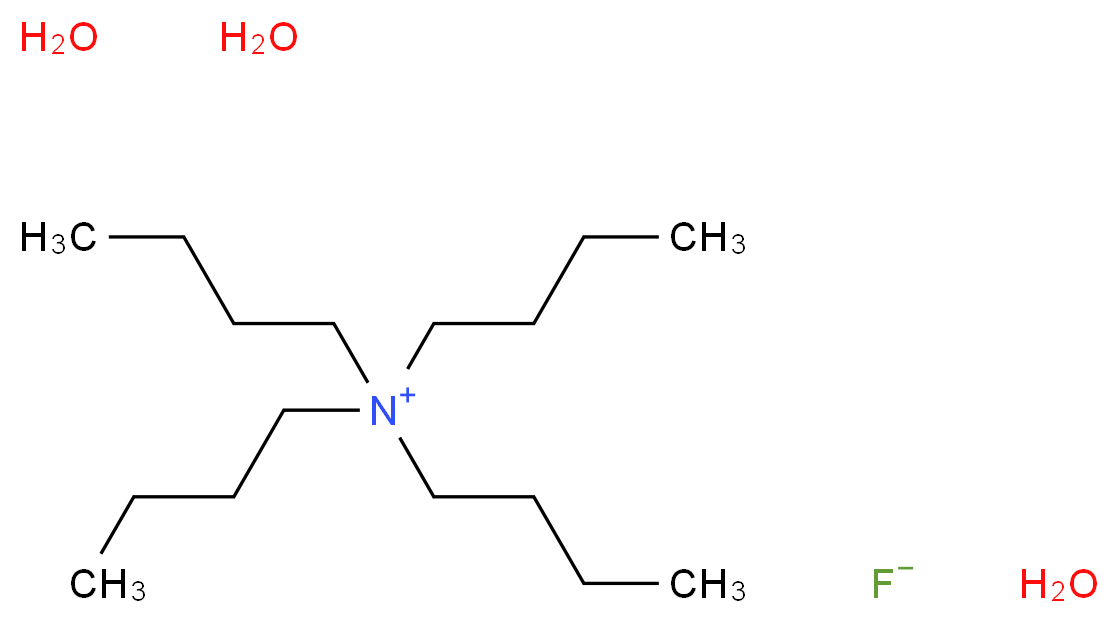 Tetra-n-butylammonium fluoride trihydrate_Molecular_structure_CAS_87749-50-6)