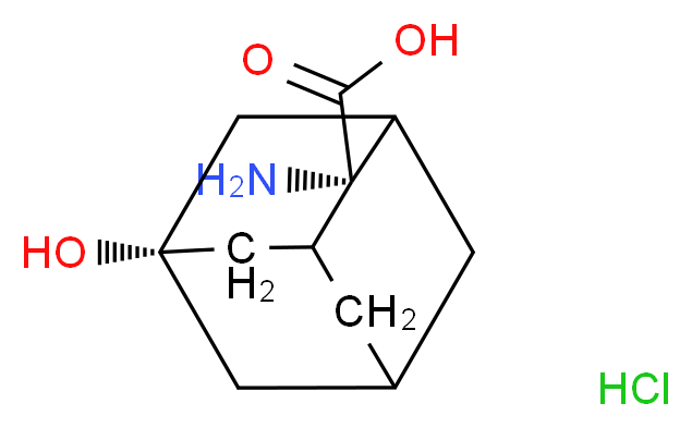 2-amino-5-hydroxyadamantane-2-carboxylic acid hydrochloride_Molecular_structure_CAS_)