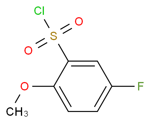 5-Fluoro-2-methoxybenzene-1-sulfonyl chloride_Molecular_structure_CAS_67475-56-3)
