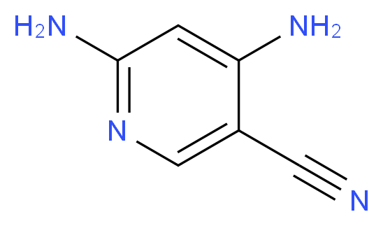 4,6-Diaminonicotinonitrile_Molecular_structure_CAS_75776-47-5)