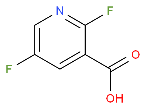 2,5-Difluoropyridine-3-carboxylic acid_Molecular_structure_CAS_851386-43-1)