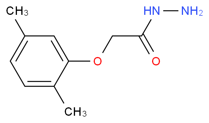 2-(2,5-Dimethylphenoxy)acetohydrazide_Molecular_structure_CAS_)