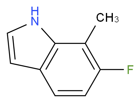 6-Fluoro-7-methylindole_Molecular_structure_CAS_57817-10-4)