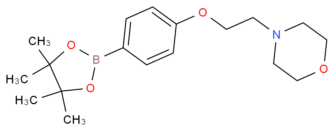 4-(2-Morpholin-4-ylethoxy)benzeneboronic acid, pinacol ester 97%_Molecular_structure_CAS_690636-28-3)