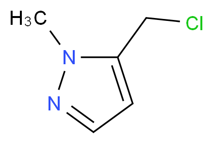 5-(chloromethyl)-1-methyl-1H-pyrazole_Molecular_structure_CAS_)
