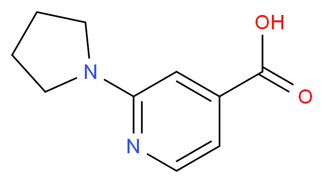 2-pyrrolidin-1-ylisonicotinic acid, 1.5 hydrate_Molecular_structure_CAS_98088-04-1)