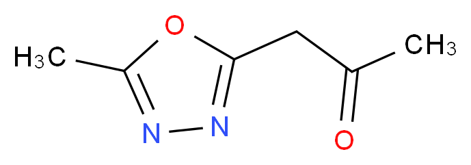 2-Acetonyl-5-methyl-1,3,4-oxadiazole_Molecular_structure_CAS_83553-13-3)
