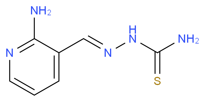 2-Aminonicotinaldehyde thiosemicarbazone_Molecular_structure_CAS_)