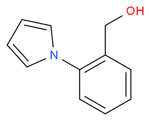 2-(1H-Pyrrol-1-yl)benzyl alcohol 97%_Molecular_structure_CAS_61034-86-4)