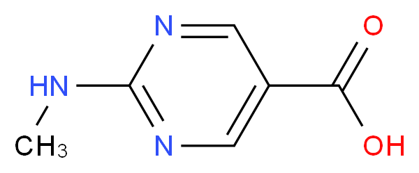 2-(methylamino)pyrimidine-5-carboxylic acid_Molecular_structure_CAS_5388-21-6)
