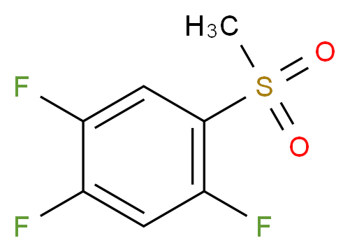 1,2,4-Trifluoro-5-(methylsulfonyl)benzene_Molecular_structure_CAS_845616-49-1)