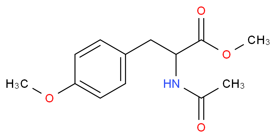 N-Acetyl-O-methyl-L-tyrosine methyl ester_Molecular_structure_CAS_17355-24-7)
