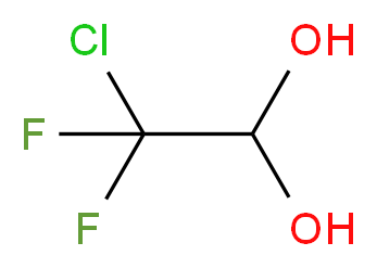 2-Chloro-2,2-difluoroethane-1,1-diol 95%_Molecular_structure_CAS_63034-47-9)