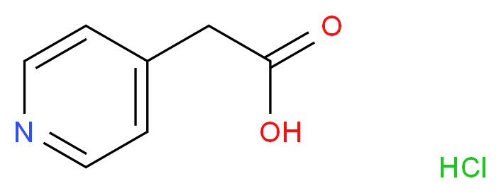 4-Pyridineacetic acid hydrochloride_Molecular_structure_CAS_6622-91-9)