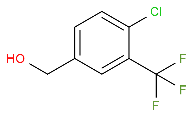 4-Chloro-3-(trifluoromethyl)benzyl alcohol_Molecular_structure_CAS_65735-71-9)