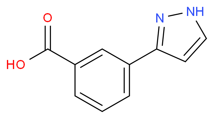 3-(1H-pyrazol-3-yl)benzoic acid_Molecular_structure_CAS_850375-11-0)