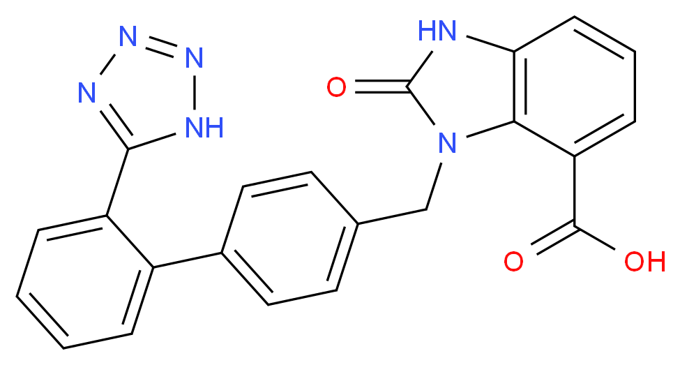 O-Desethyl Candesartan_Molecular_structure_CAS_168434-02-4)