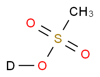 Methane sulfonic acid-d_Molecular_structure_CAS_66178-40-3)
