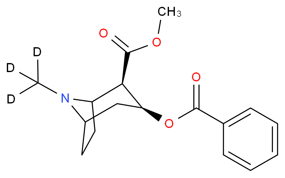 Cocaine-d3 solution_Molecular_structure_CAS_65266-73-1)
