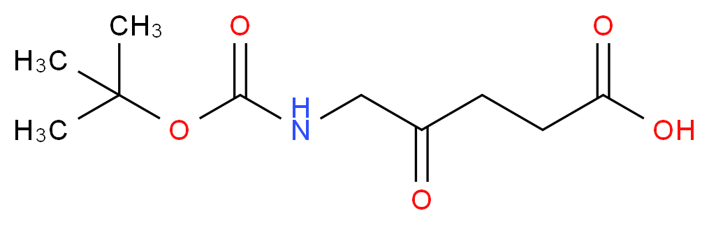 Boc-5-aminolevulinic acid_Molecular_structure_CAS_)