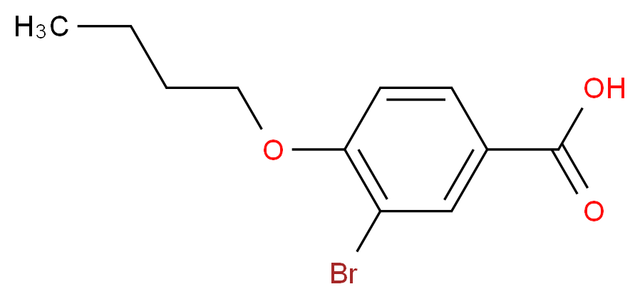 3-Bromo-4-butoxybenzoic acid_Molecular_structure_CAS_)