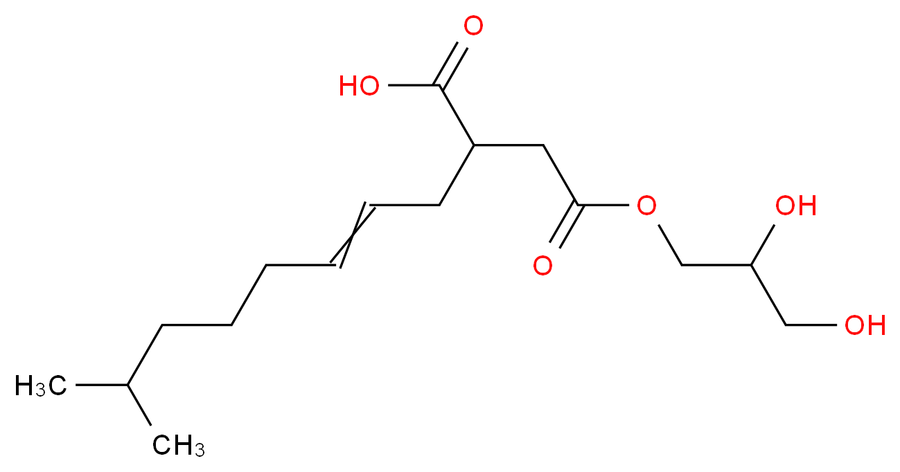 4-(2,3-Dihydroxypropyl) 2-isononenylsuccinate potassium salt solution_Molecular_structure_CAS_143239-14-9)
