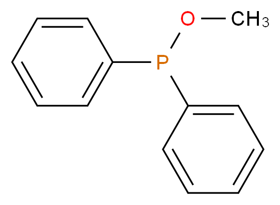 Methyldiphenyl phosphinite_Molecular_structure_CAS_4020-99-9)
