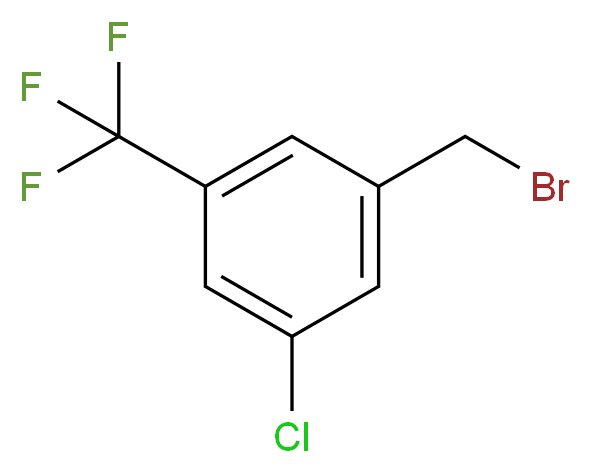1-(Bromomethyl)-3-chloro-5-(trifluoromethyl)benzene_Molecular_structure_CAS_886496-91-9)