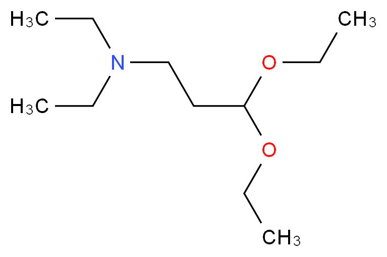 (3,3-diethoxypropyl)diethylamine_Molecular_structure_CAS_)
