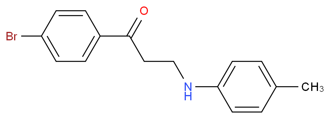 1-(4-bromophenyl)-3-[(4-methylphenyl)amino]propan-1-one_Molecular_structure_CAS_37155-15-0)