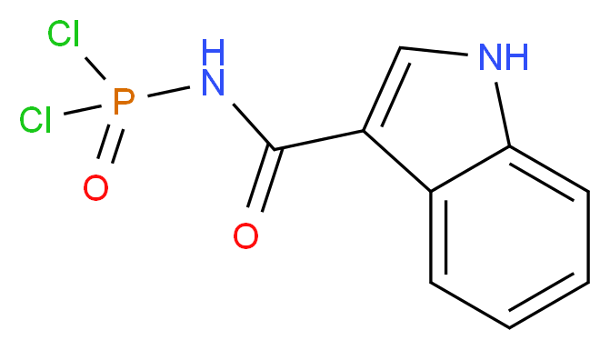 1H-indol-3-ylcarbonylphosphoramidic dichloride_Molecular_structure_CAS_)