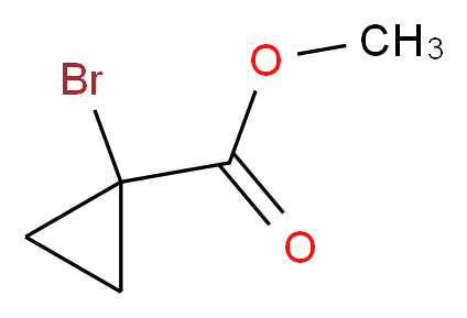 methyl 1-bromocyclopropane-1-carboxylate_Molecular_structure_CAS_)