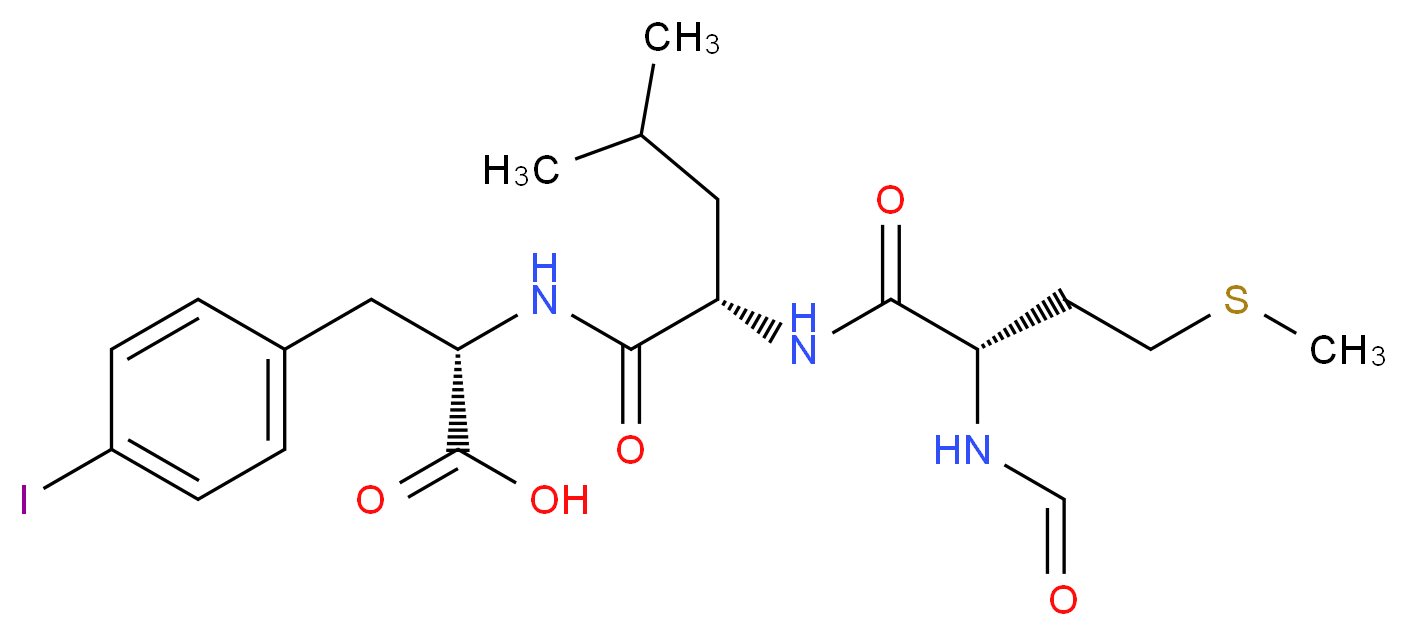 N-Formyl-Met-Leu-p-iodo-Phe_Molecular_structure_CAS_105931-59-7)