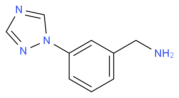 [3-(1H-1,2,4-triazol-1-yl)phenyl]methylamine_Molecular_structure_CAS_741717-66-8)