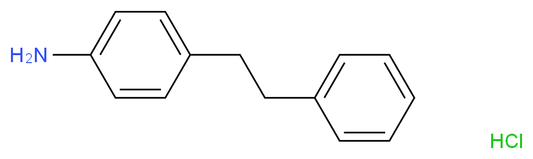 [4-(2-Phenylethyl)phenyl]amine hydrochloride_Molecular_structure_CAS_71845-20-0)