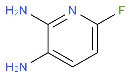 6-FLUORO-2,3-PYRIDINEDIAMINE_Molecular_structure_CAS_60186-26-7)