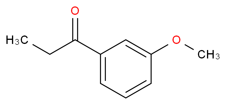 1-(3-methoxyphenyl)propan-1-one_Molecular_structure_CAS_)