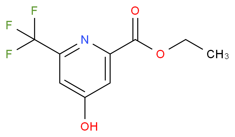 ethyl 4-hydroxy-6-(trifluoromethyl)picolinate_Molecular_structure_CAS_1196147-66-6)