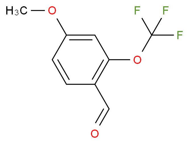4-Methoxy-2-(trifluoromethoxy)benzaldehyde_Molecular_structure_CAS_)