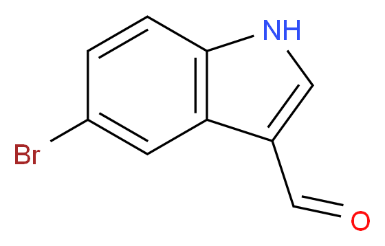 5-Bromoindole-3-carboxaldehyde 97%_Molecular_structure_CAS_877-03-2)