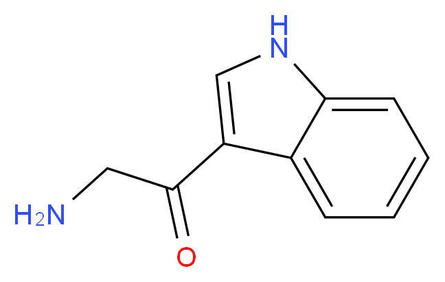 2-amino-1-(1H-indol-3-yl)ethanone_Molecular_structure_CAS_87084-40-0)