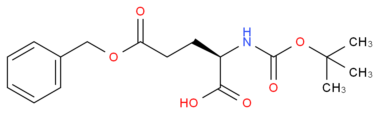 N-&alpha;-t-BOC-D-GLUTAMIC ACID &gamma;-BENZYL ESTER_Molecular_structure_CAS_35793-73-8)